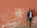 Jared and Colombian grafitti art